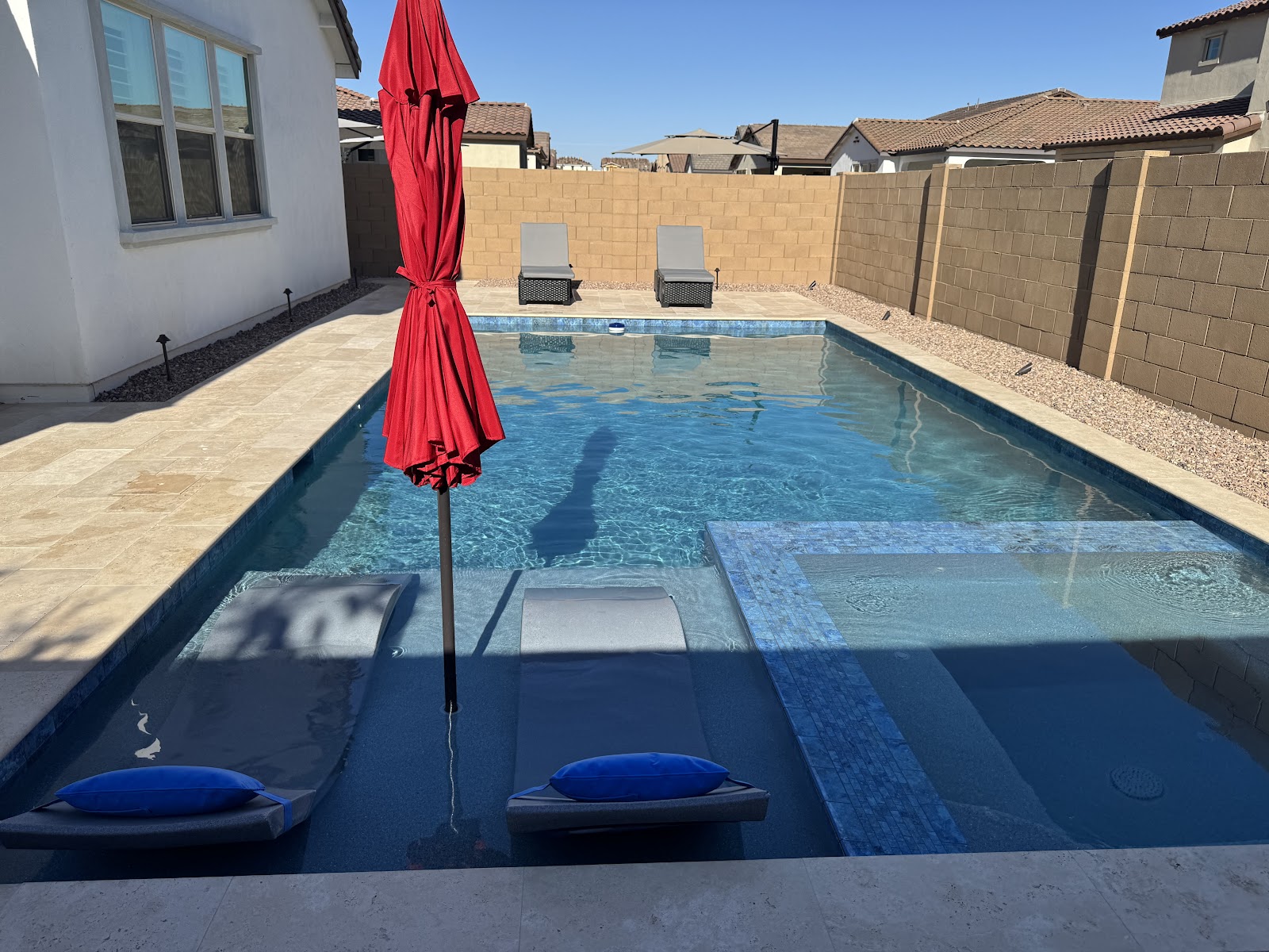 Spa & Daybed Pool Renovation